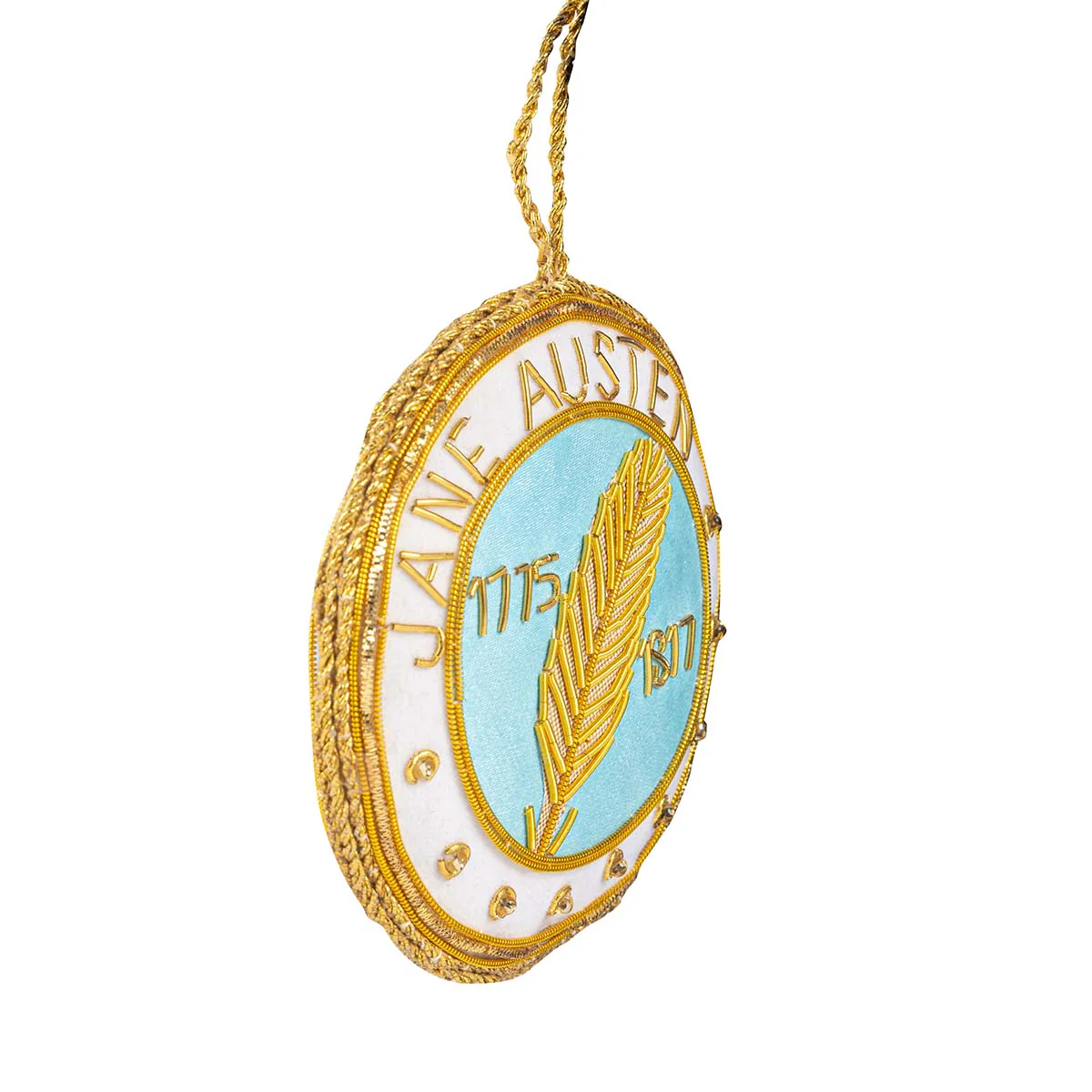 Jane Austen's 250th Anniversary Roundel Decoration - Image 2