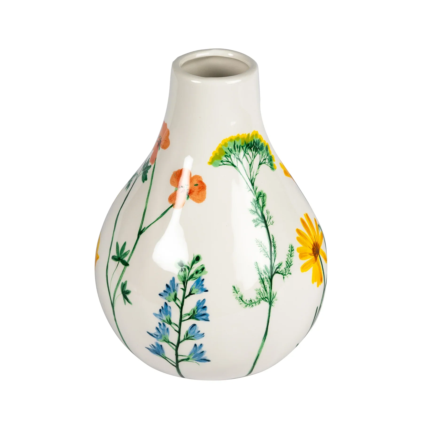 Jane Austen's Floral Garden Pear Shaped Vase - Image 3