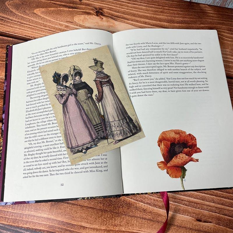Pride and Prejudice by Jane Austen Illustrated Hardback - Image 2