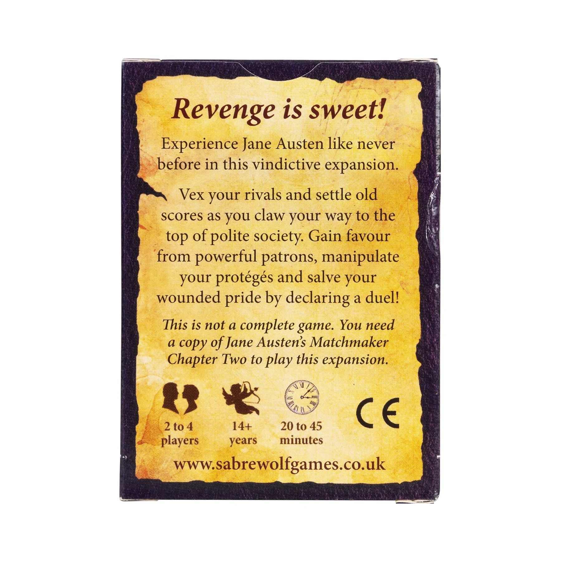 Jane Austen's Revenge - A Matchmaker Card Game Expansion - Image 3