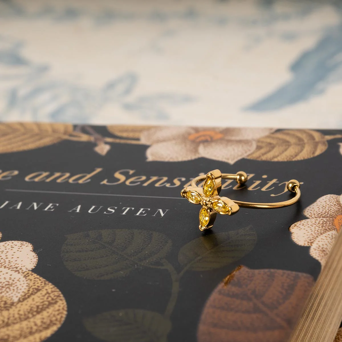 Jane Austen Topaz Ring