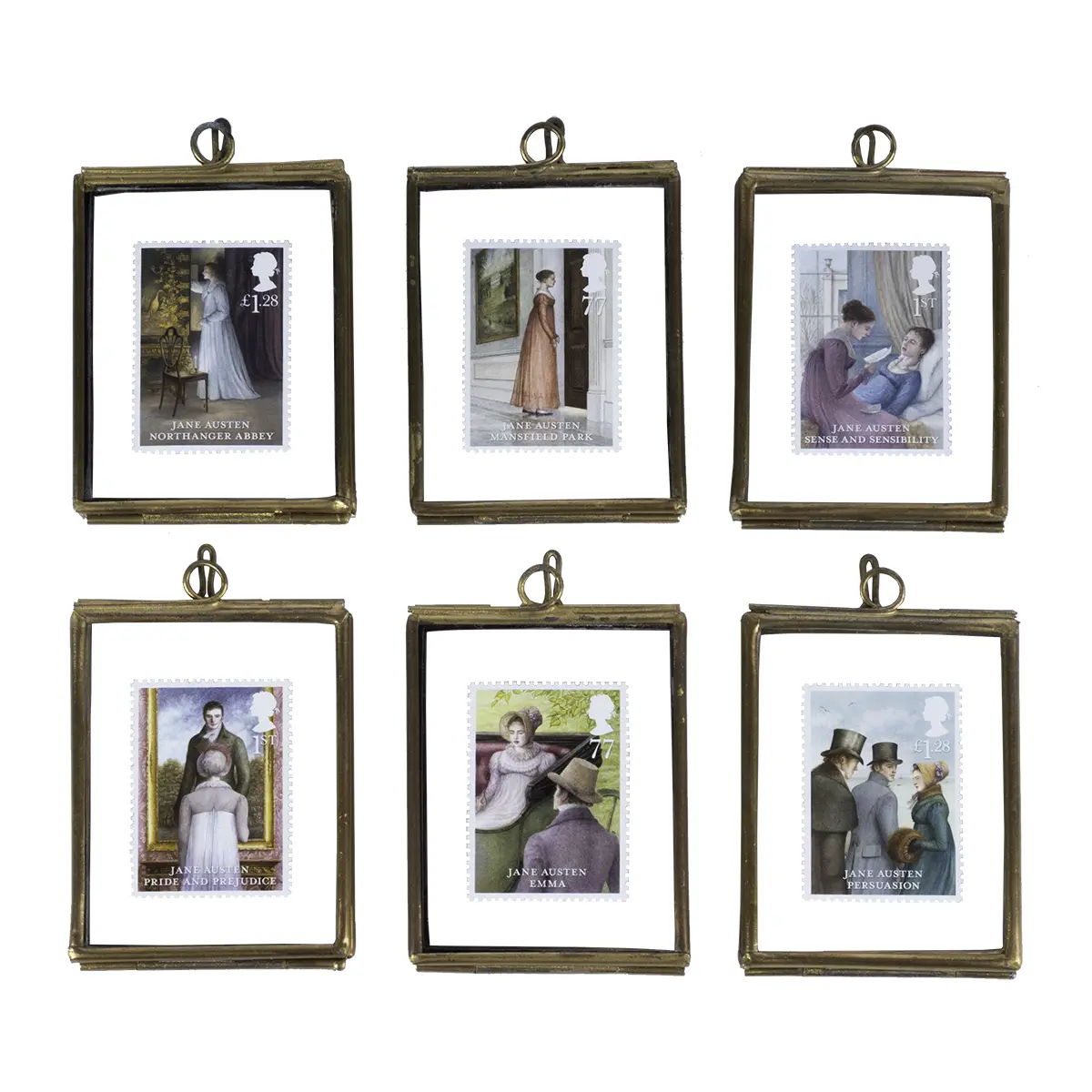Limited Edition Jane Austen Commemorative Stamps - Set of Six - Image 2