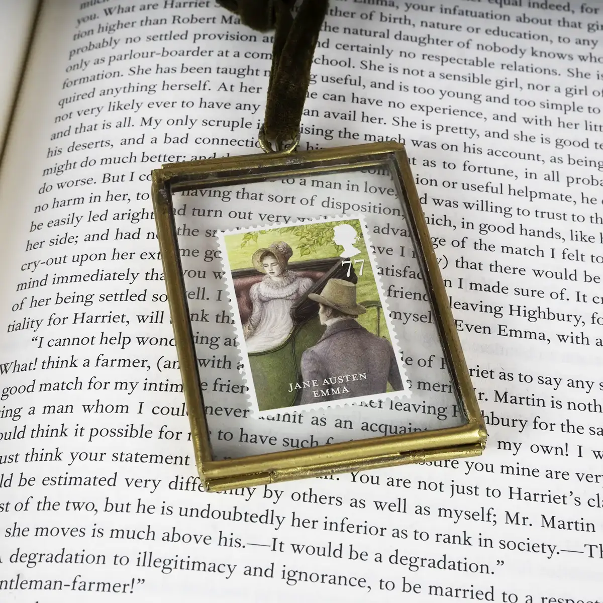 Limited Edition Commemorative Jane Austen Stamp - Emma - Image 3