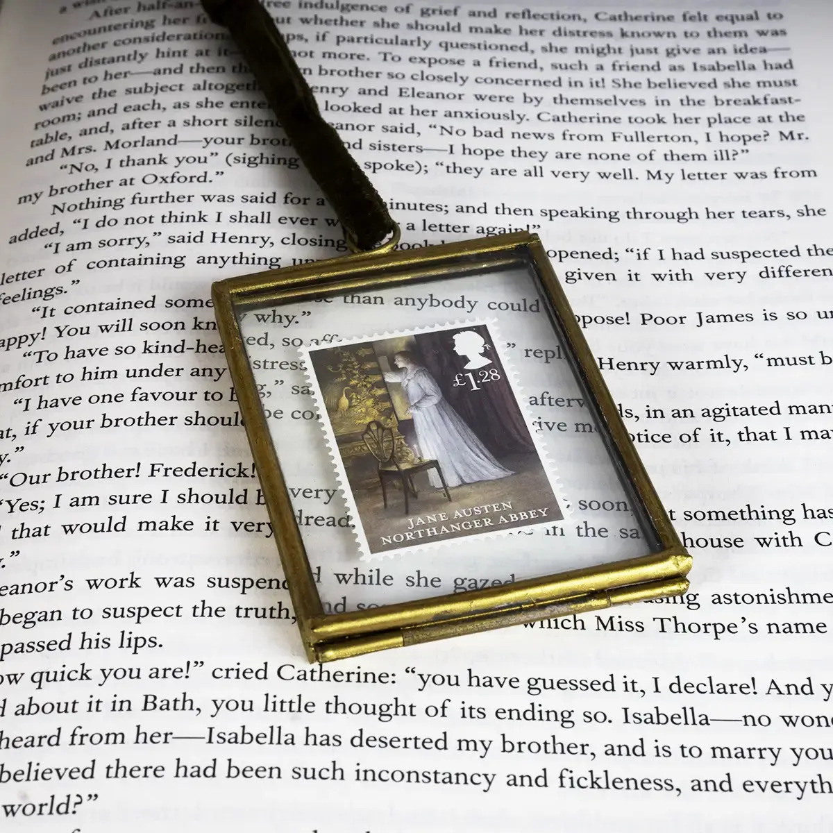 Limited Edition Jane Austen Commemorative Stamp - Northanger Abbey