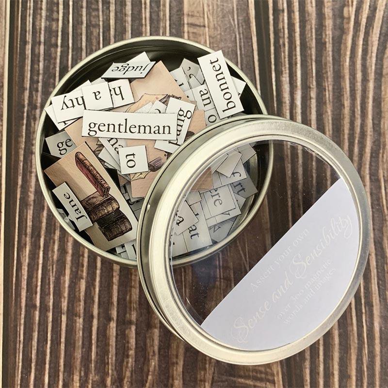 Jane Austen Magnetic Words - "Assert your own Sense and Sensibility" - Image 2