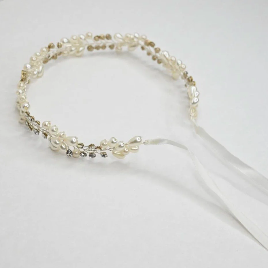 Netherfield Ball Elegant Pearl Vine Hair Accessory