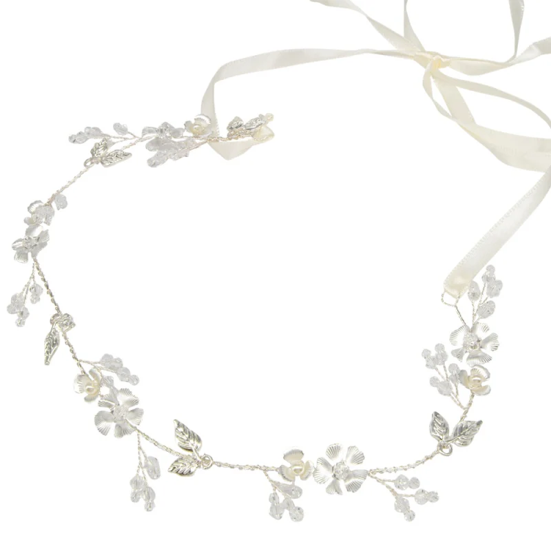 Netherfield Ball Regency Dainty Flower Hair Accessory - Image 3