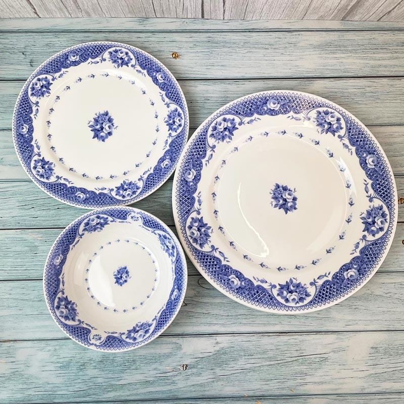 Netherfield Bone China - Set of Four Dinner Plates - Image 6