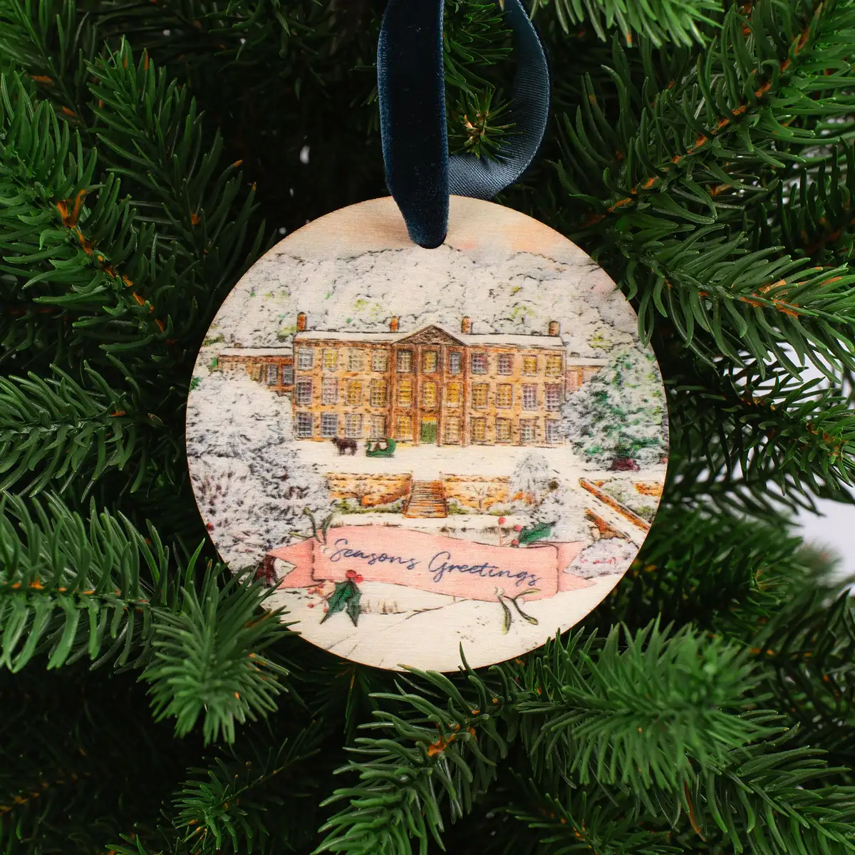 Pemberley Wooden Christmas Decoration - Image 2