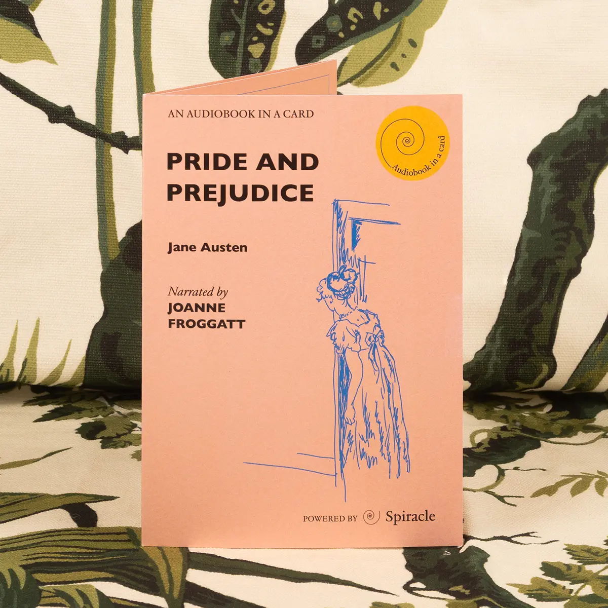Pride and Prejudice Audiobook in a Card