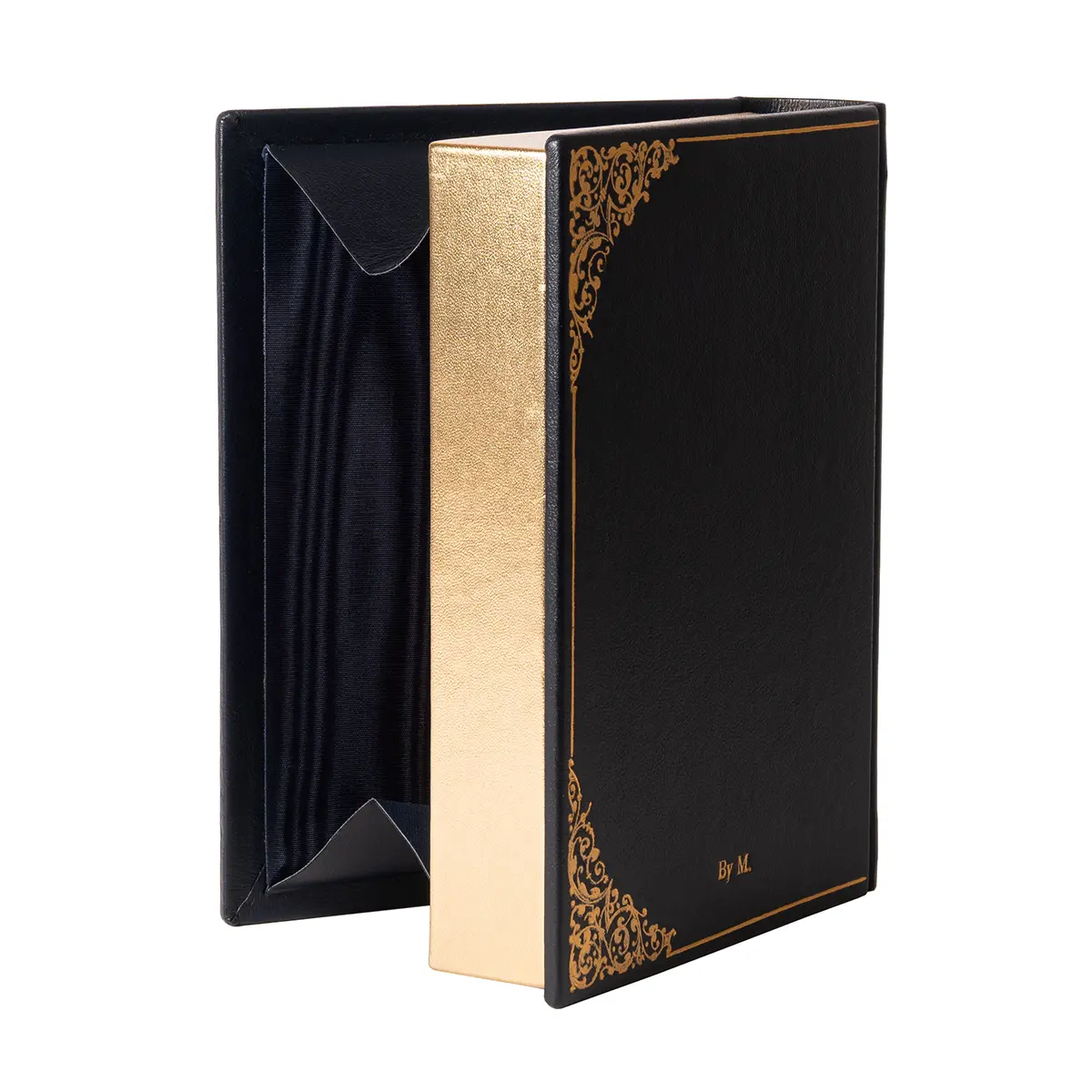 Pride and Prejudice Book Clutch Bag Navy - Image 8