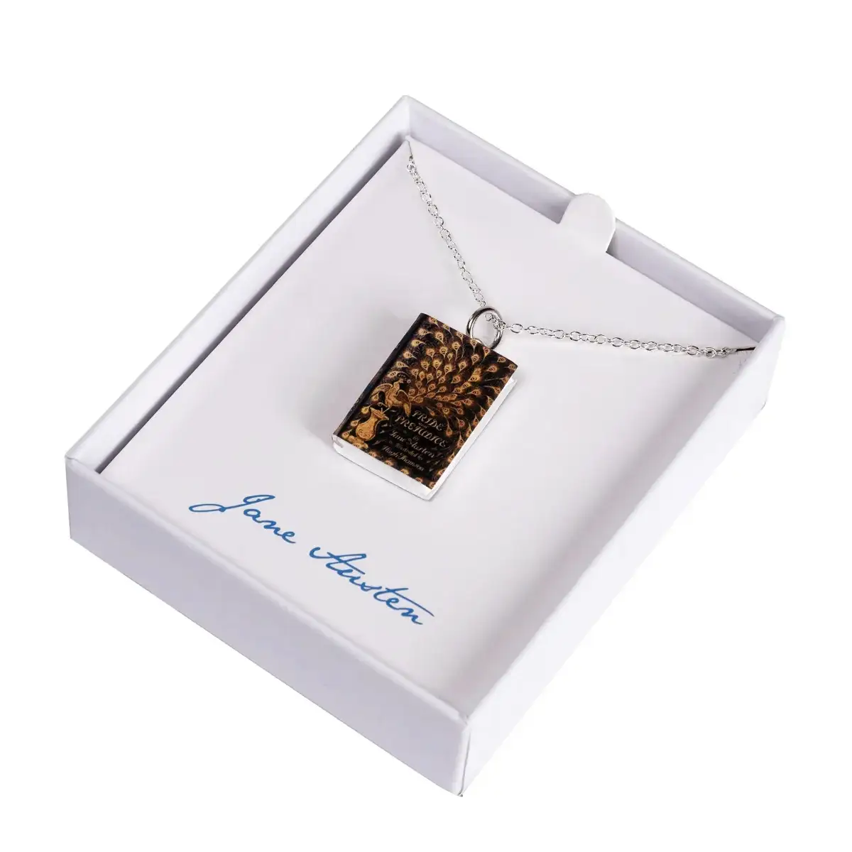 Pride and Prejudice Book Cover Necklace - Image 2
