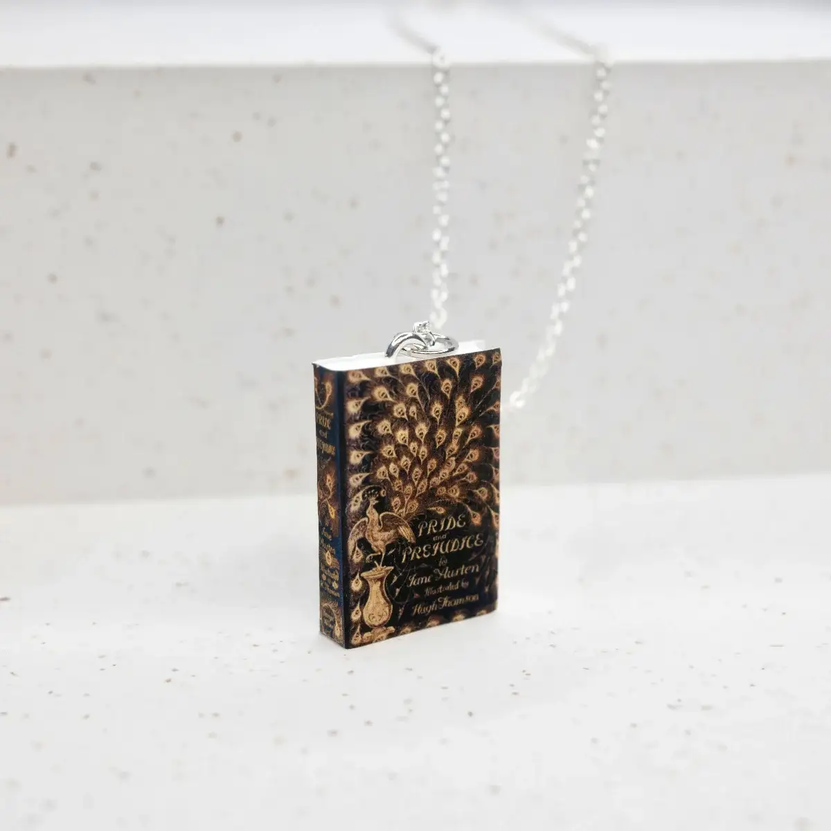 Pride and Prejudice Book Cover Necklace - Image 4