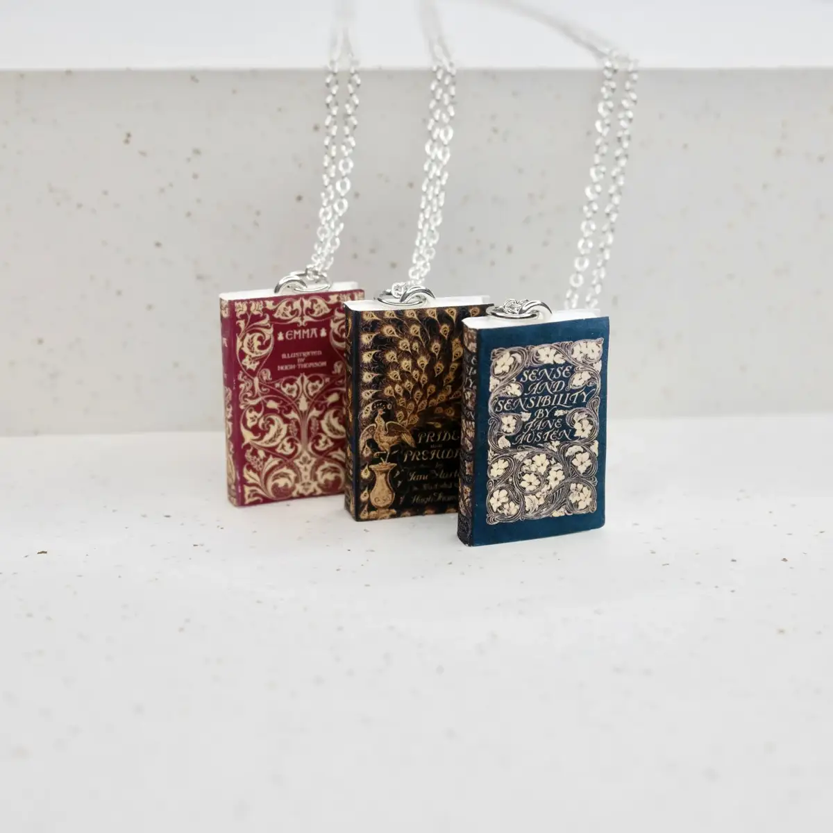 Pride and Prejudice Book Cover Necklace - Image 5