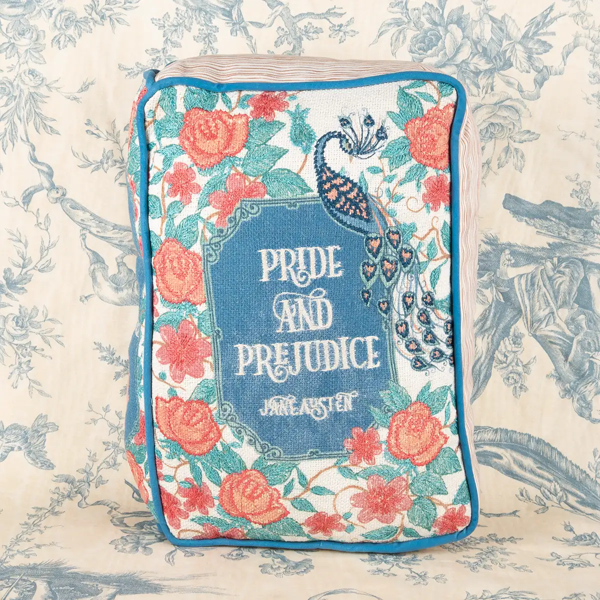 Pride and Prejudice Book Cushion - Image 3