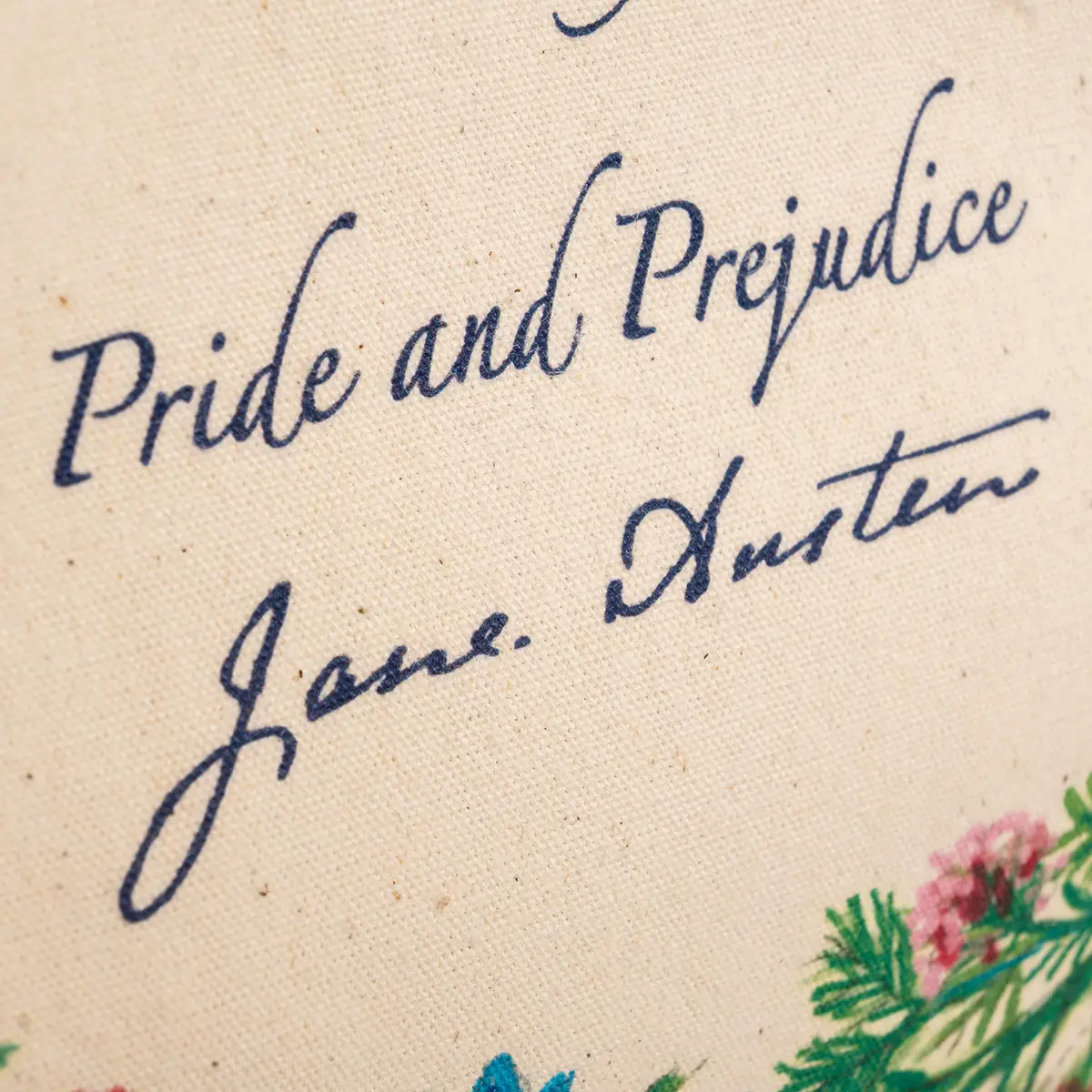 Pride and Prejudice Floral Tote Bag - Image 4