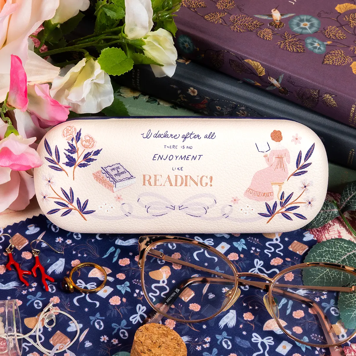 Pride and Prejudice Glasses Case