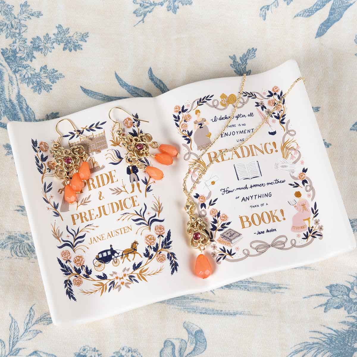 Pride and Prejudice Book Trinket Dish