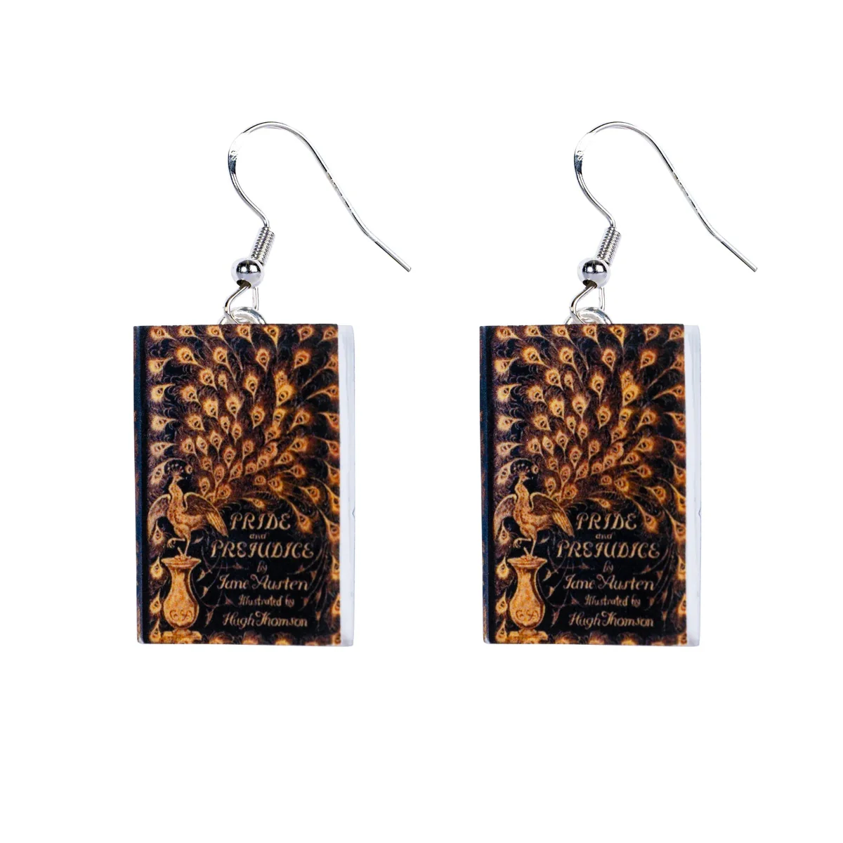 Pride and Prejudice Book Cover Earrings