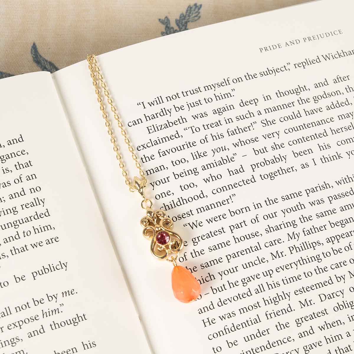 Regency Coral Necklace - Image 3