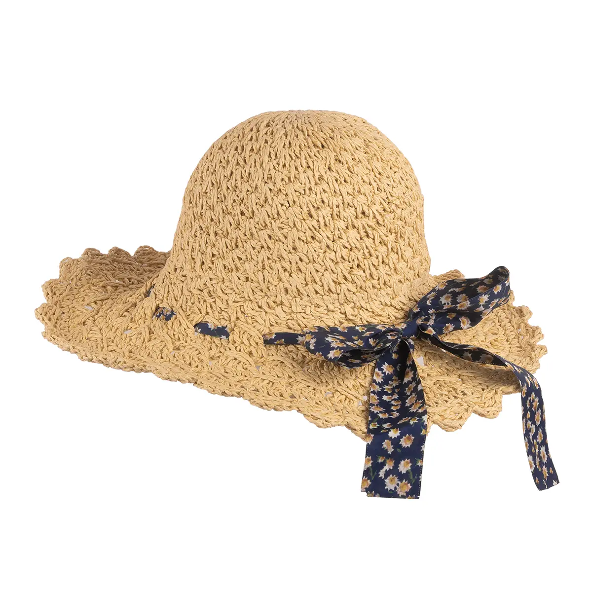 Regency Crochet Bonnet Hat - Image 3