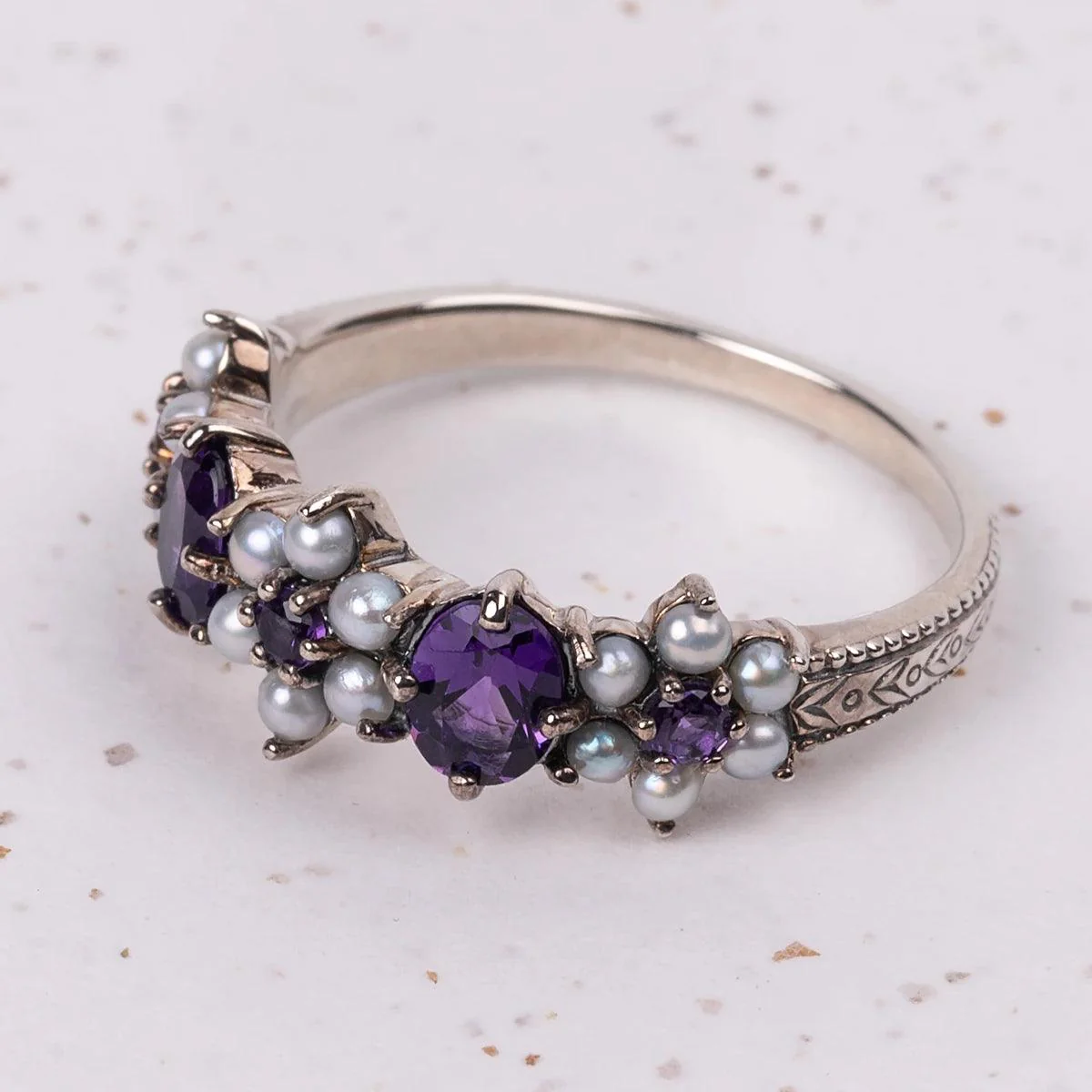 Charlotte Amethyst Ring