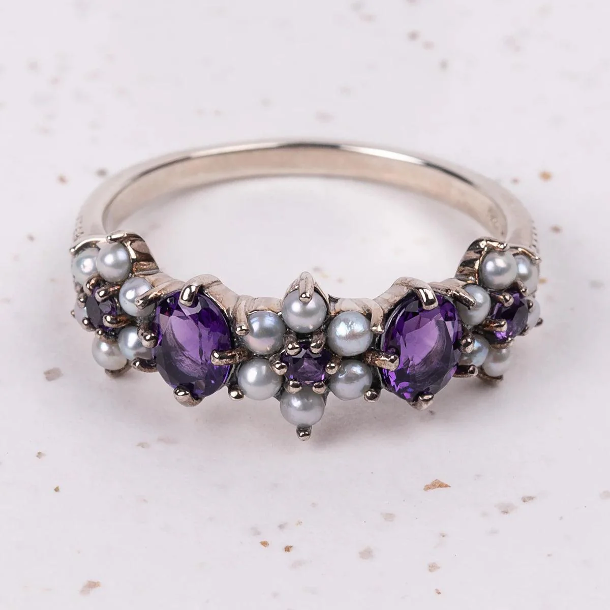 Charlotte Amethyst Ring - Image 2