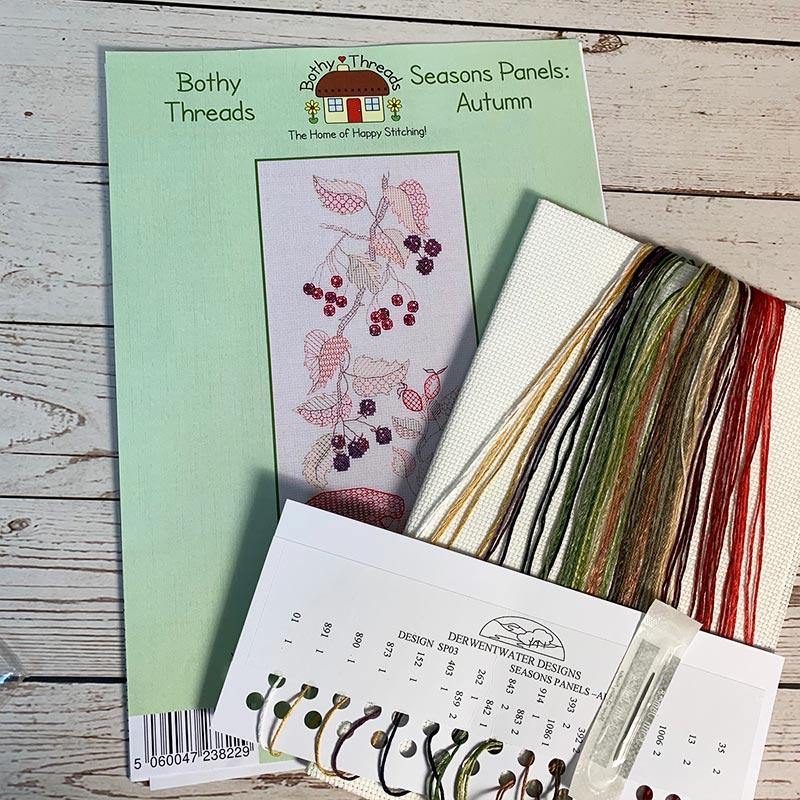 Seasons Counted Cross Stitch Kit - Autumn - Image 2