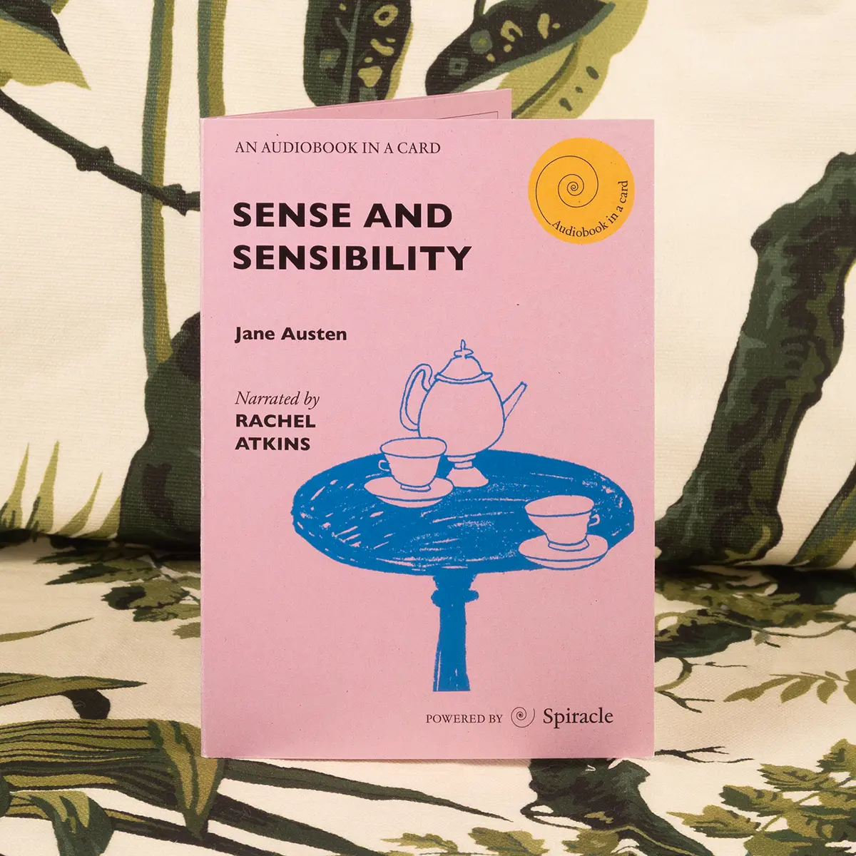 Sense and Sensibility Audiobook in a Card