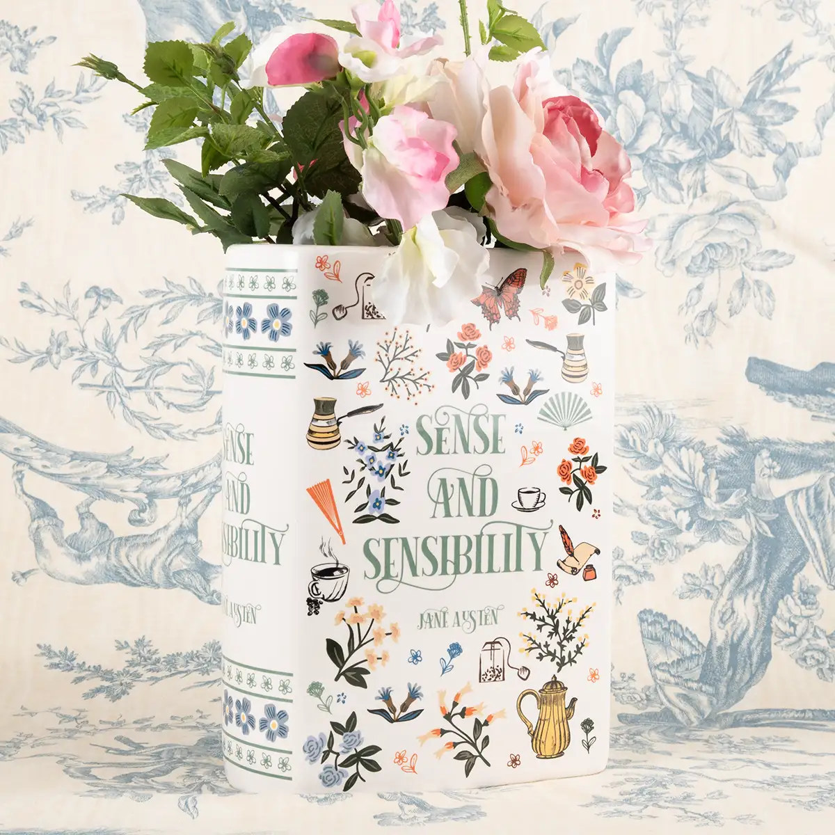 Sense and Sensibility Book Vase