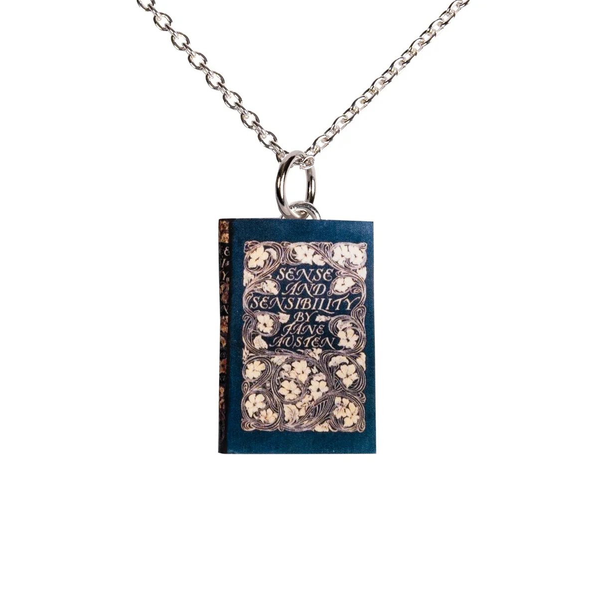 Sense and Sensibility Book Cover Necklace