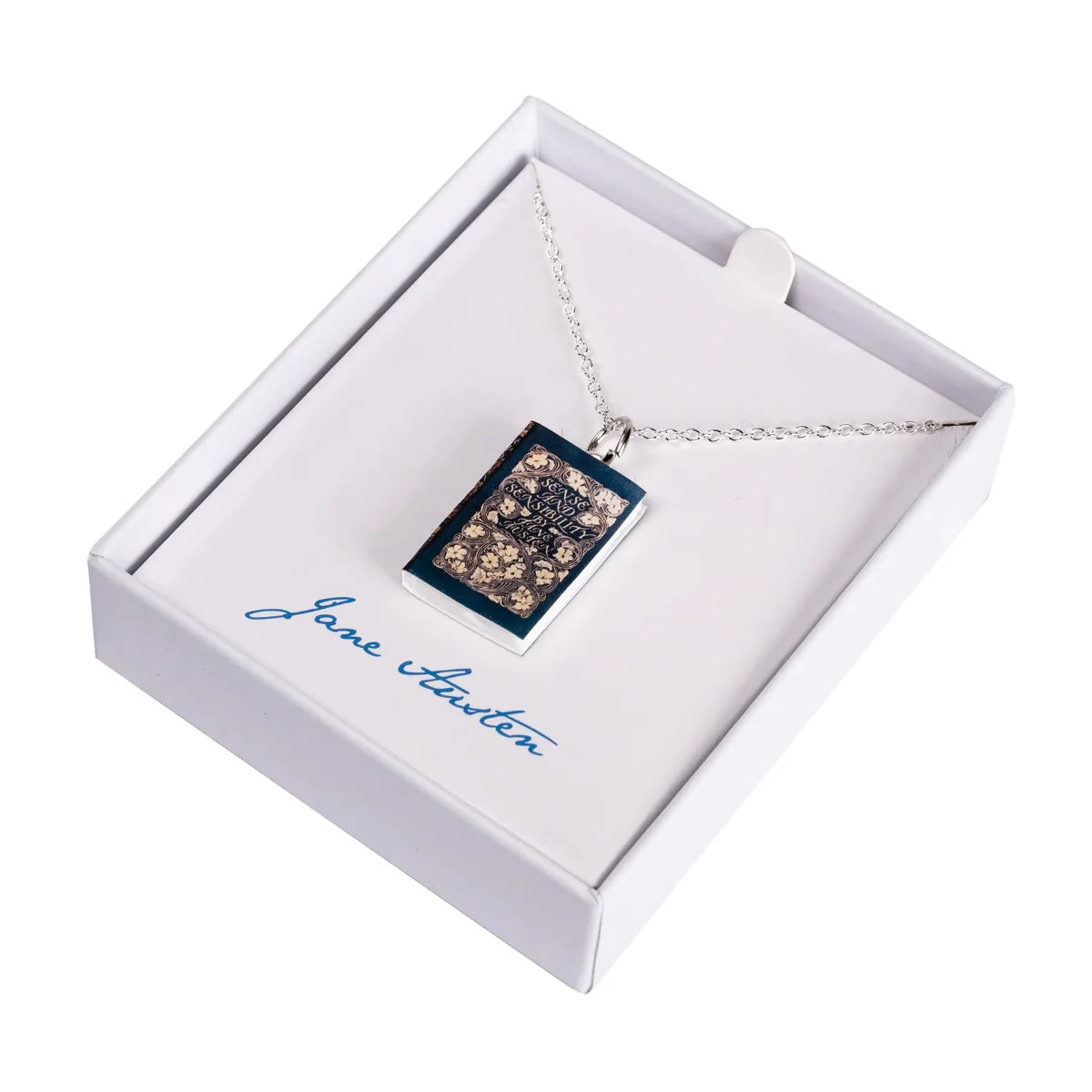 Sense and Sensibility Book Cover Necklace - Image 2