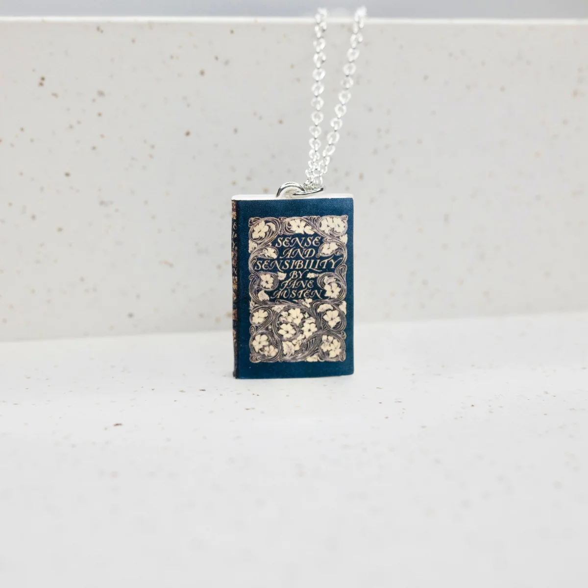 Sense and Sensibility Book Cover Necklace - Image 5