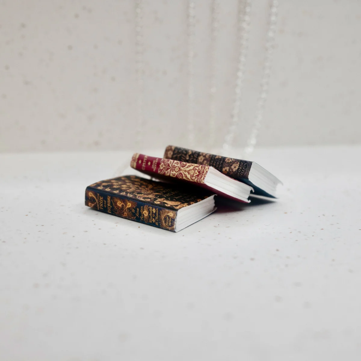 Sense and Sensibility Book Cover Necklace - Image 6