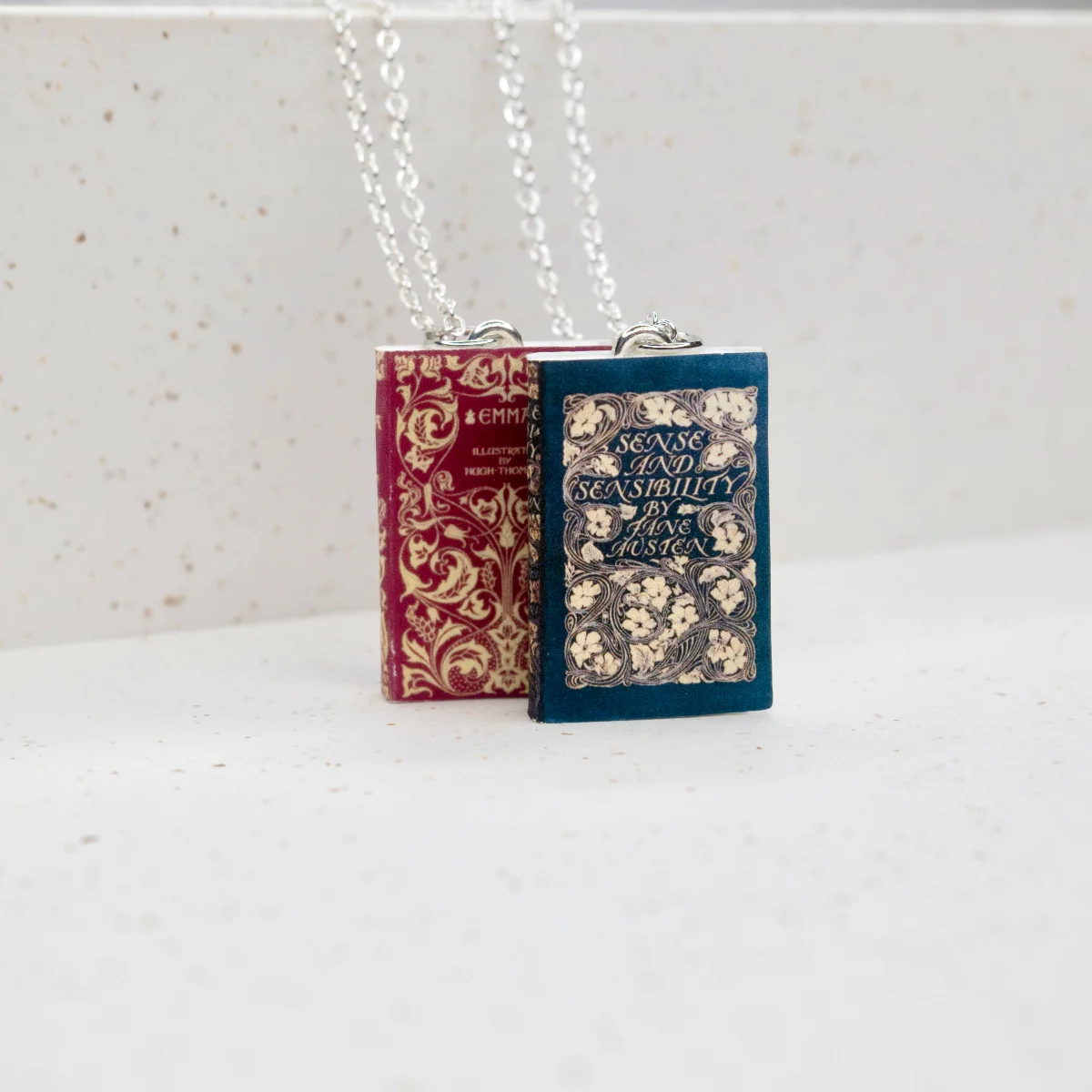 Sense and Sensibility Book Cover Necklace - Image 7
