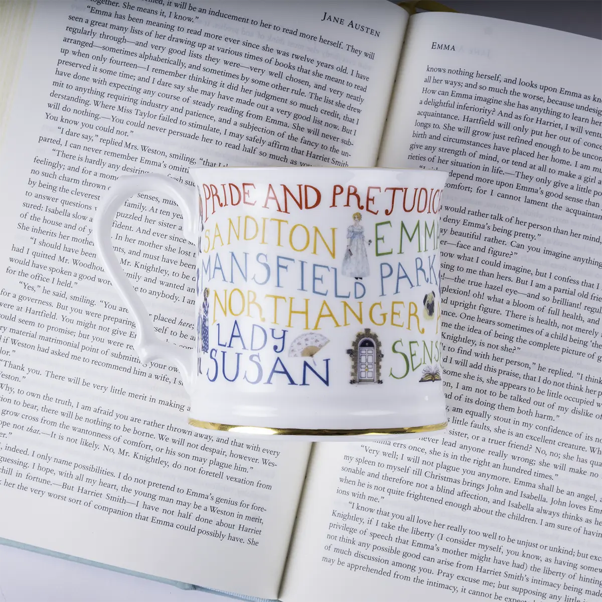 The Complete Works of Jane Austen Mug - Image 6