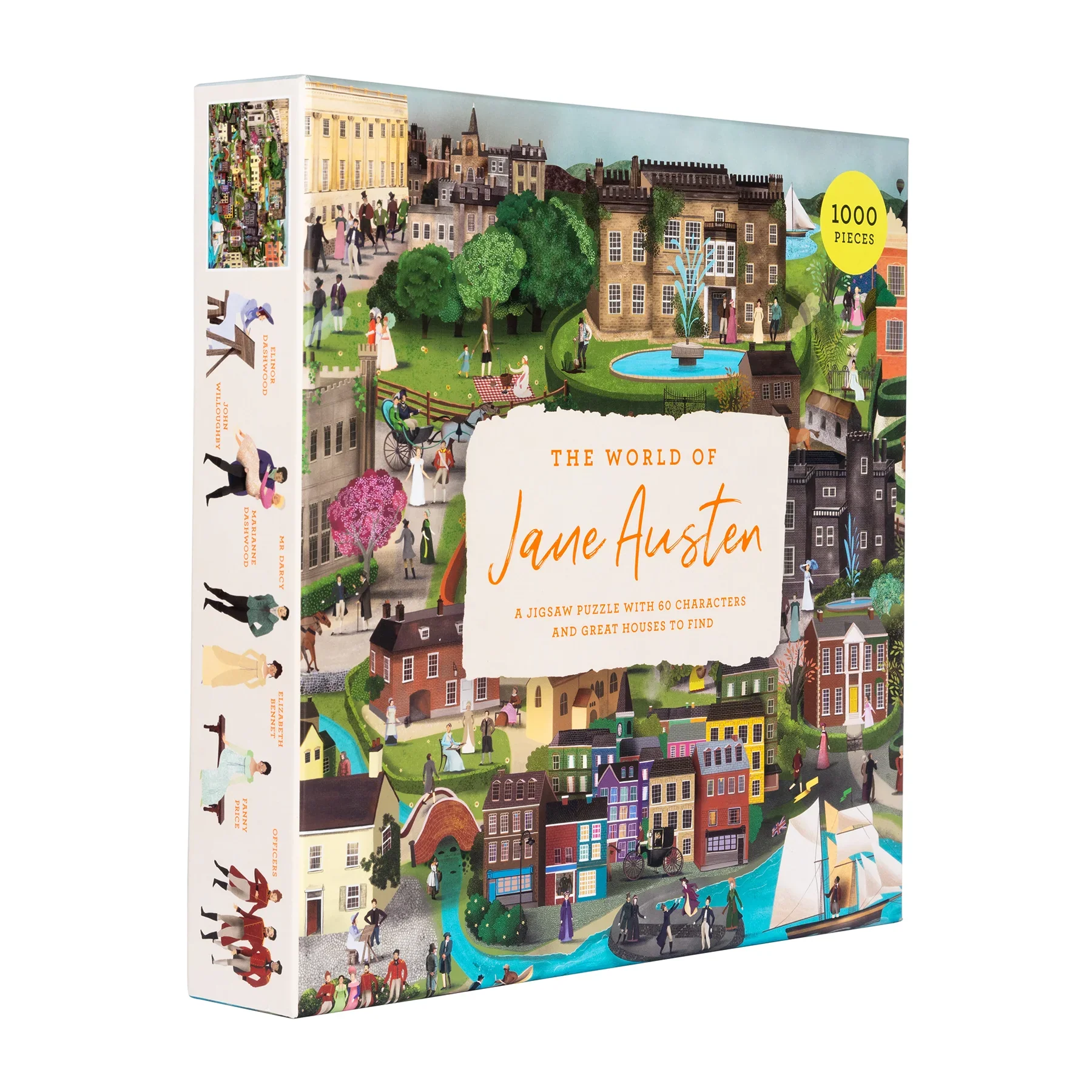 The World of Jane Austen 1000-piece Jigsaw Puzzle - Image 2