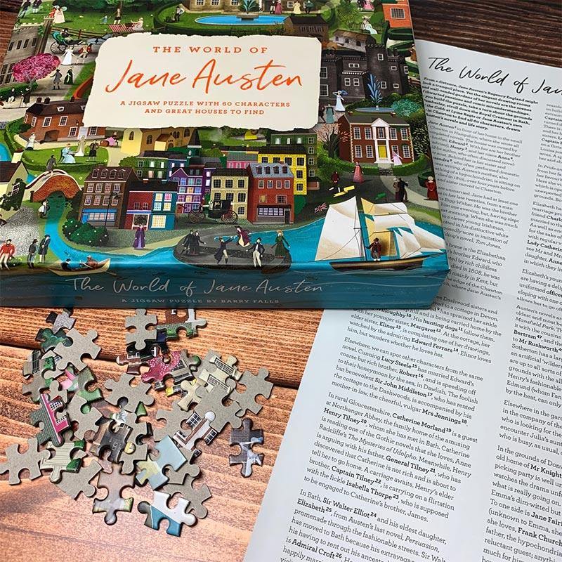 The World of Jane Austen 1000-piece Jigsaw Puzzle - Image 5