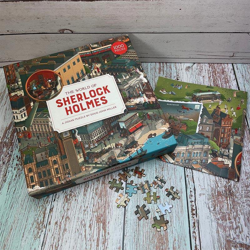 The World of Sherlock Holmes Jigsaw Puzzle - 1000 pc - Image 2
