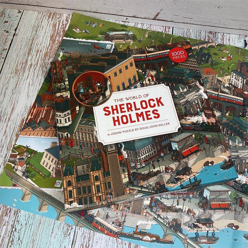 The World of Sherlock Holmes Jigsaw Puzzle - 1000 pc - Image 4