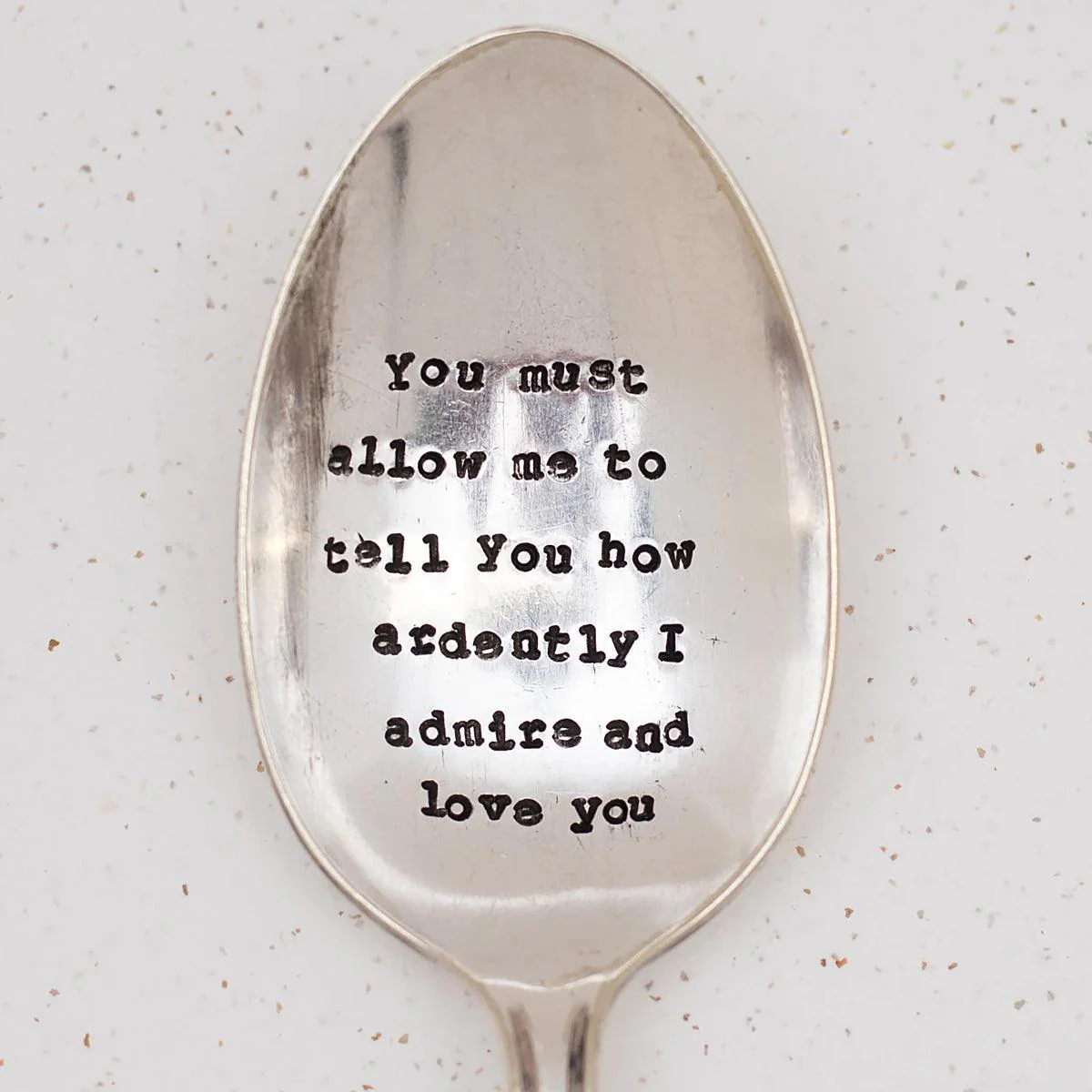 Mr. Darcy Vintage Dessert Spoon - Image 2