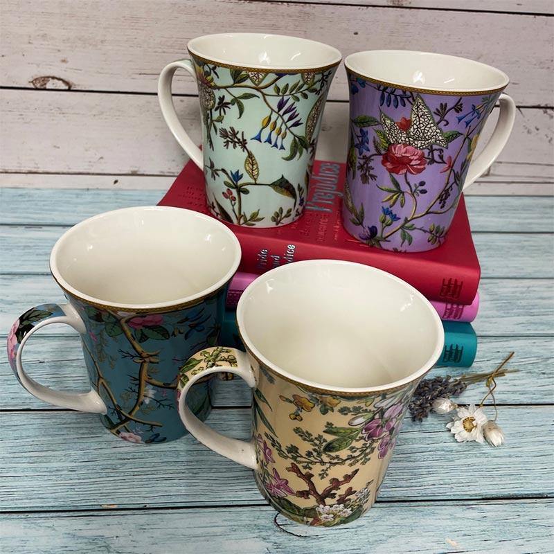 William Kilburn Mugs - Set of 4 Watercolour Designs - Image 2
