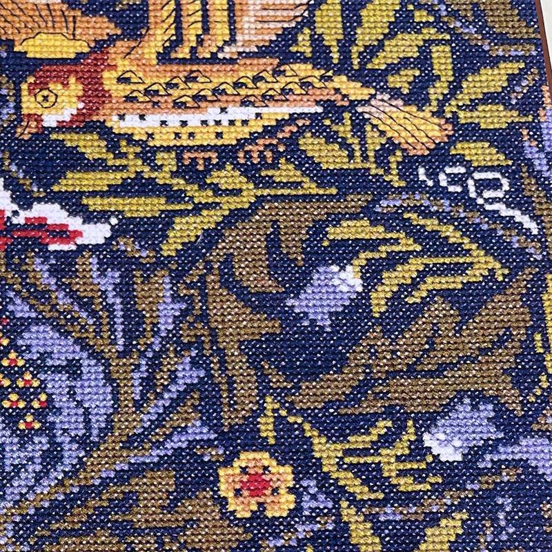William Morris Inspired Cross Stitch - Counted Cross Stitch Kit - Image 3