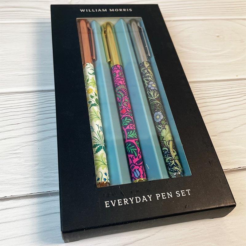 William Morris Stationery - 3 Pen Set - Image 3